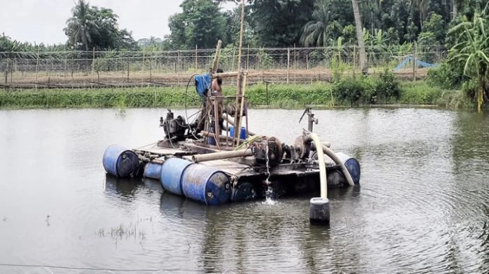 চিতলমারীর মাটি ড্রেজারের পাইপে চুষে যাচ্ছে!